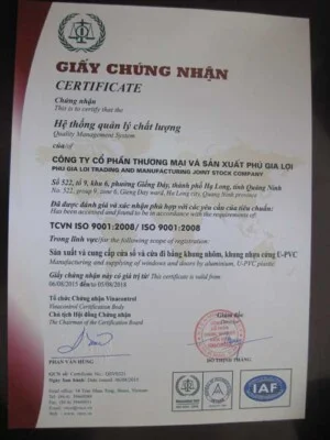 Công Ty Cổ Phần Thương Mại Và Sản Xuất Phú Gia Lợi