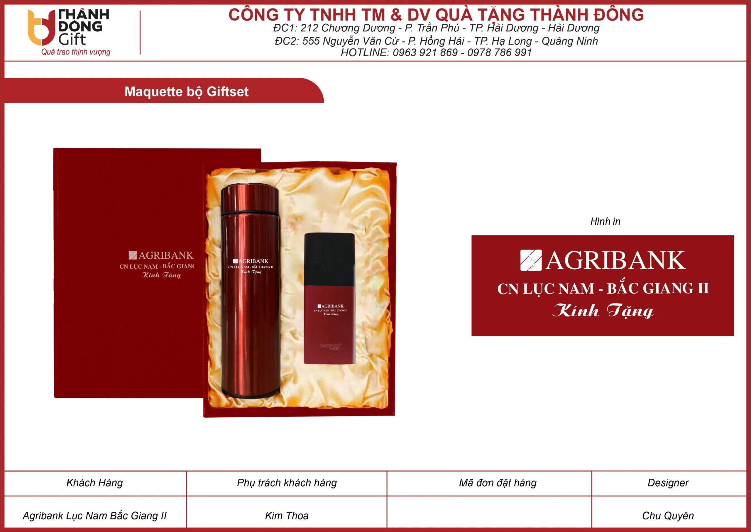 Quà Tặng Doanh Nghiệp Thành Đông – Công Ty TNHH Thương Mại Và Dịch Vụ Quà Tặng Thành Đông