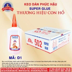 Keo 502 Phúc Hậu – Công ty TNHH Sản Xuất Keo 502 Phúc Hậu