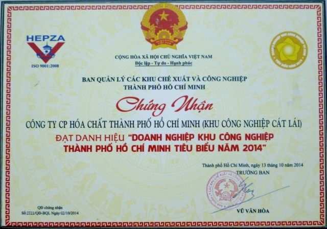 Bột Đá Thiên Long – Công Ty Cổ Phần Hóa Chất Thành Phố Hồ Chí Minh