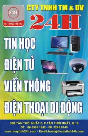 Công Ty TNHH Thương Mại Và Dịch Vụ Hai Mươi Bốn Giờ