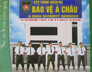 Bảo Vệ á Châu – Công Ty TNHH Dịch Vụ Bảo Vệ á Châu