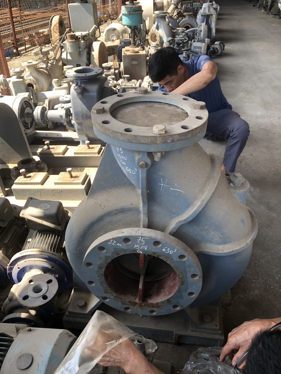 Máy Bơm Công Nghiệp – DNTN Hạ Định – Chuyên Hàng Đã Qua Sử Dụng