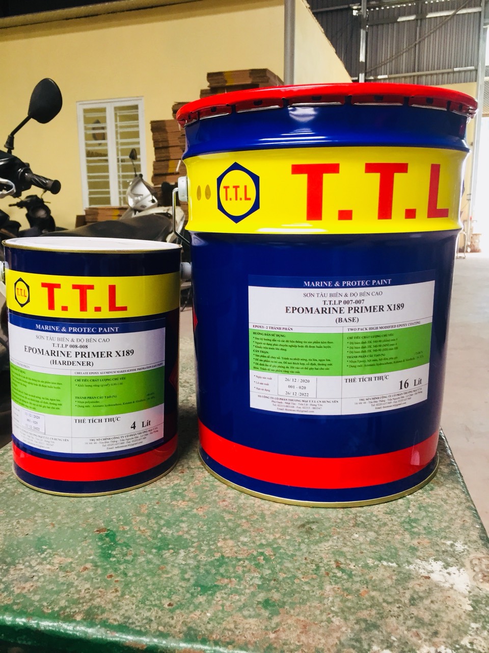 Sơn Tàu Biển Sơn Kim Loại – Công Ty Cổ Phần Thương Mại T.T.L