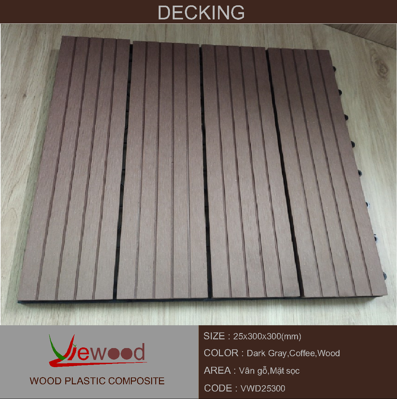 Gỗ Nhựa VieWood – Công Ty TNHH Vie-Home