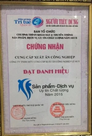 Công Ty TNHH MTV Cung Cấp Suất Ăn Công Nghiệp Lê Huy