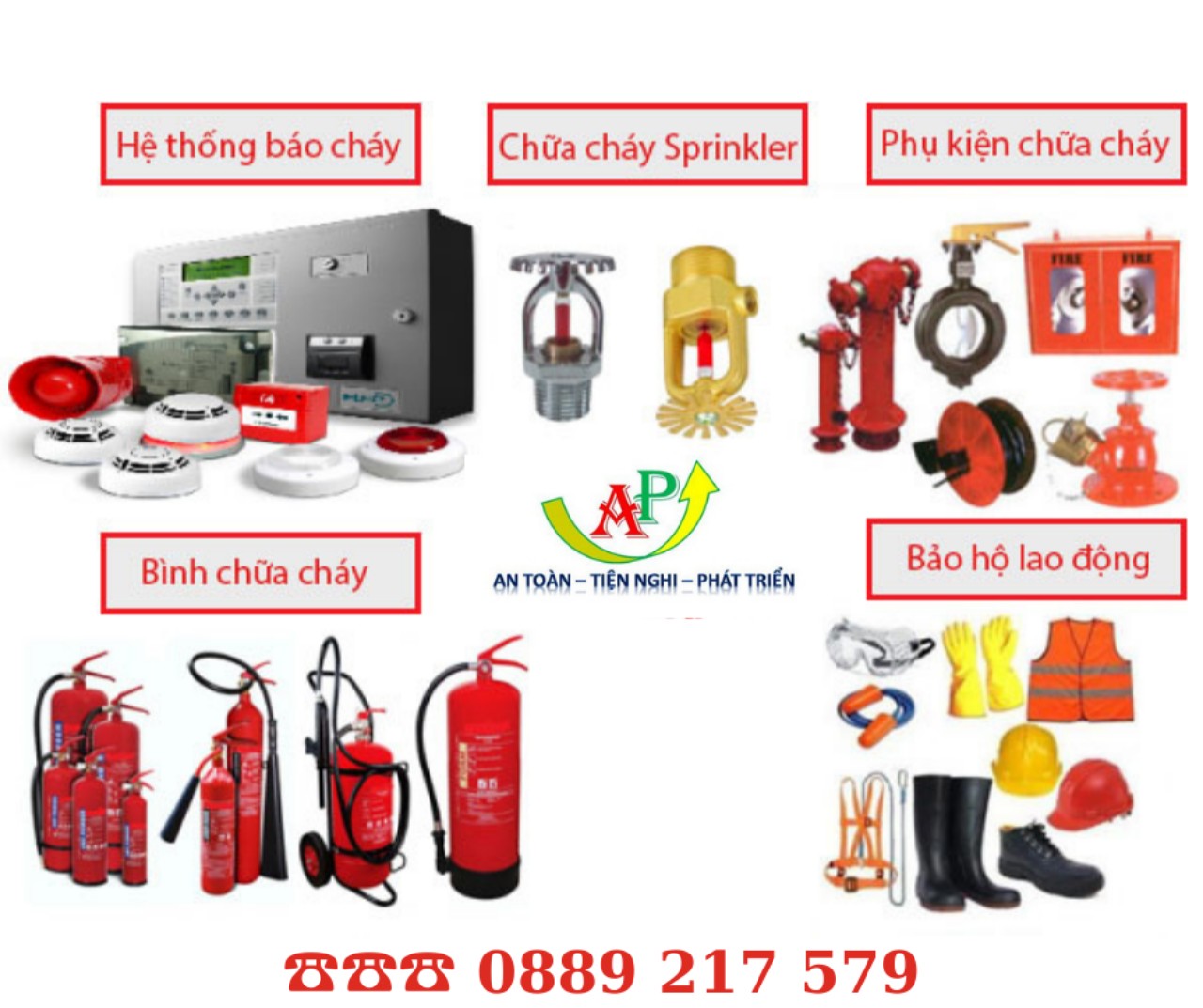 Trang Thiết Bị PCCC – Công Ty TNHH MTV Xây Dựng Phát Triển Thương Mại An Phát