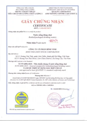 Công Ty Cổ Phần Bình Vinh