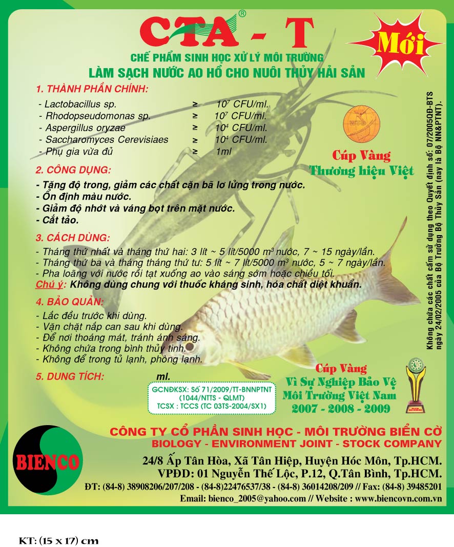 Công Ty Cổ Phần Sinh Học Môi Trường Biển Cờ
