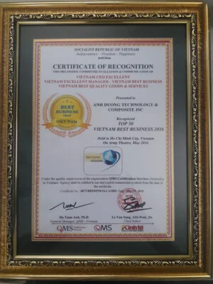 Công Ty Cổ Phần Composite Và Công Nghệ ánh Dương
