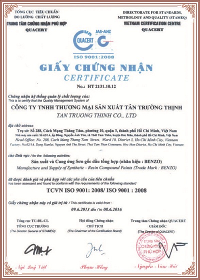 Công Ty TNHH Thương Mại – Sản Xuất Tân Trường Thịnh
