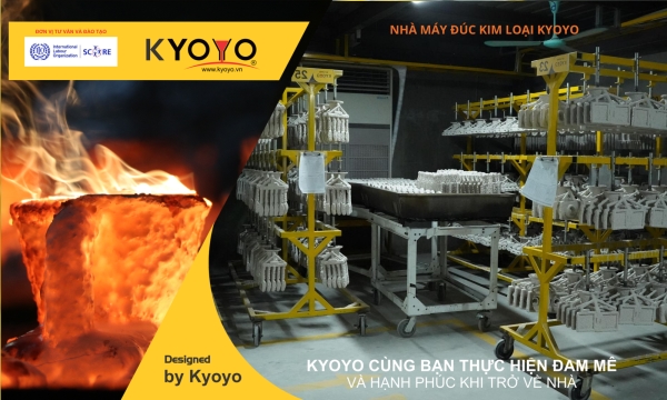Đúc Mẫu Chảy Kyoyo Việt Nam – Công Ty Cổ Phần Đúc Kim Loại Kyoyo Việt Nam