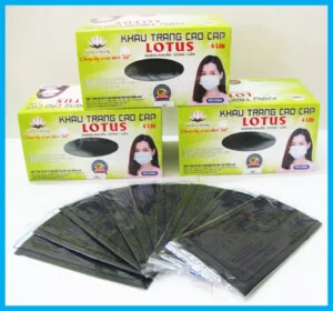 Khẩu Trang Y tế Lotus – Công Ty TNHH Sản Xuất Và Kinh Doanh XNK Trường Giang