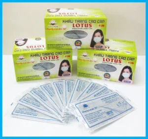 Khẩu Trang Y tế Lotus – Công Ty TNHH Sản Xuất Và Kinh Doanh XNK Trường Giang