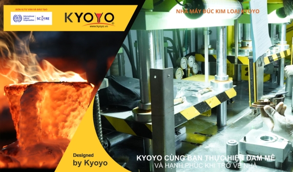 Đúc Mẫu Chảy Kyoyo Việt Nam – Công Ty Cổ Phần Đúc Kim Loại Kyoyo Việt Nam