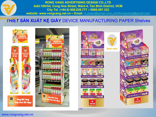 POSM Quảng Cáo Rồng Vàng – Công Ty TNHH TM DV Thiết Kế Quảng Cáo Rồng Vàng