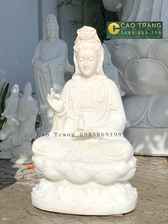 Tượng Quan Âm Bằng Đá –  Cơ Sở Tượng Phật Đá Cao Trang