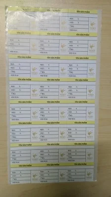 In Decal Trantech – Công Ty TNHH Sản Xuất Tem Nhãn Trantech