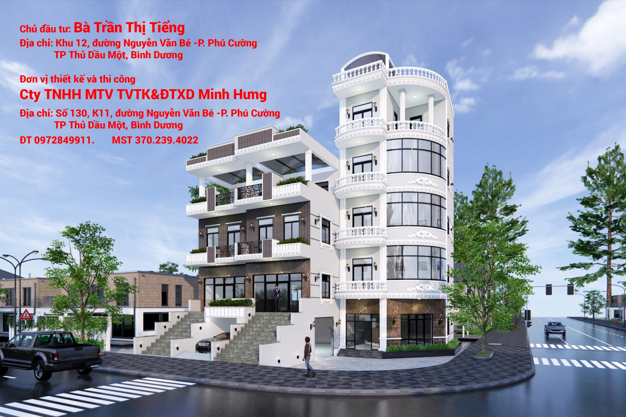 Công Ty TNHH MTV Tư Vấn Thiết Kế Và Đầu Tư Xây Dựng Minh Hưng